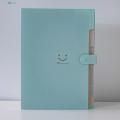 Smile Face Design File Organizer Colorful A4 Size Document Filing Folder with Snap Closure Organize Files in Style Perfect for Home Office Use Get Yours Plastic Folder. 