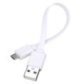 Short Portable Micro USB Cable for Power Bank. 