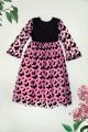 One piece front open umbrella frock for Baby Girl (1024). 