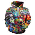 Men Women Hoodie Sweatshirt Mask Beautiful Skull 3D Print Sports Gothic Style Retro Hip Hop Skull Skull Black Men's Clothing. 