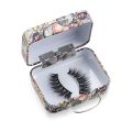 Fashion Makeup Tool Steel Suitcase Eyelash Package Mink Lash Tray False Eyelashes Box. 