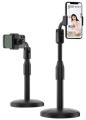 Tripod Stand For Mobile Phones - Portable & Adjustable Tripod Stand 1 Feet - Universal Tripod Stand For Mobile & YouTube Videos - Phones Light Weight Premium Quality - For Vlogging. 