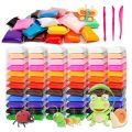 Foamic Play Dough | Air Dry Polymer Clay for Kids & Babies | Slim Slime Play Toy Clay | Thai or Soap Fomic | Free Sculpting Tools Included | Foamy Polymer Light Clay | DIY Handmade Plasticine for Children | Super Lightweight Modeling Clay Set. 