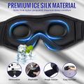 Enjoying Bluetooth Sleep Mask with Headphones 3D Sleep Eye Mask, Wireless Sleeping Headphones for Side Sleepers Travel Insomnia Relaxation Meditation Yoga for Men & Women(black). 
