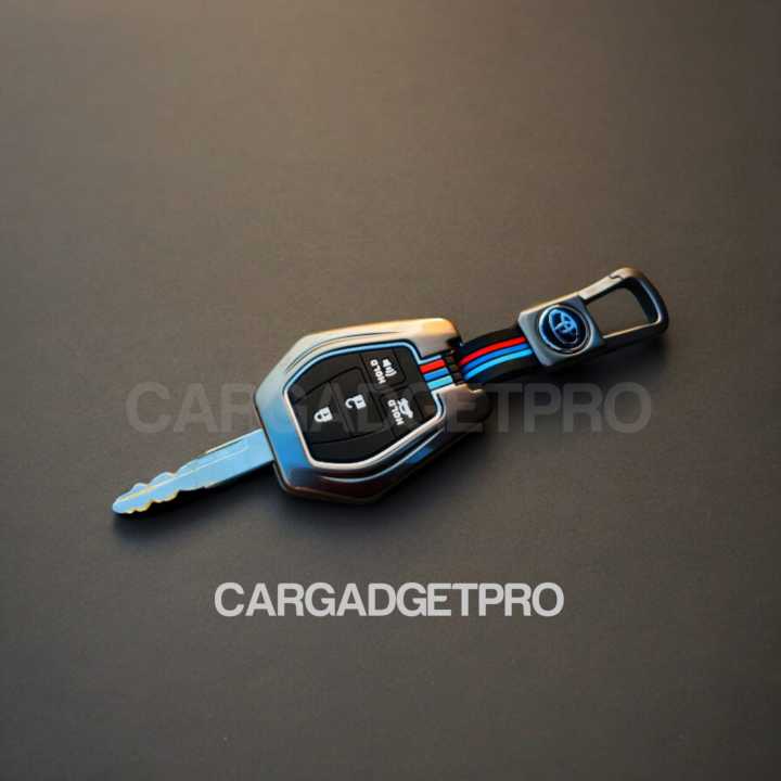 Toyota Corolla 2015-2024 Gli Xli Altis1.6 Premium Metal Key Case Waterproof Scratch Resistant Stylish Car Key Cover