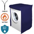 Premium Quality Waterproof Washing Machine Cover For Front Load Machines – UV-Resistant, Waterproof, Dustproof & Scratch-Resistant | Universal Size. 