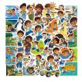 10/50PCS Cartoon TV Go diego go Stickers For Laptop Guitar Luggage Waterproof Graffiti Sticker Decal Kid Toy. 