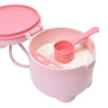 Portable Baby Food Container With Spoon Candy Color Infants Toddlers Baby Food Storage Newborn Snack Box. 