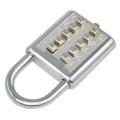2 Pieces Digit Combination Padlock Push Password Lock for GYM Locker Drawer Cabinet Door DIY Hardware. 