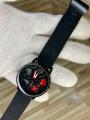 Black Racing Wheel Watch Stylish Sports Wheel Watch Men’s leather strap Watch Green Accent Dial Watch Butterfly Lock Watch Men Luxury Racing Design Watch Trendy Car Rim Watch Modern Analog Wrist Watch High Quality Metal Watch Unique Spinning Dial Watch. 