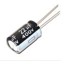 1 Piece Electrolytic Capacitors 22uF 400V Capacitor 22 uf - 400 Volt. 