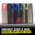 infinix Zero X Neo Back Cover Smok Matte Armor Defender Case Camera Protection Cover For infinix Zero X Neo. 