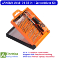 JAKEMY JM-8101 33 in 1 Precision Screwdriver Set | Multifunctional Repair Tool Kit for Laptop & Electronics by Electrica. 