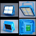 UXI 100-Watt Multifunctional Rechargeable LED Solar Flood Light With Removable Solar Plate. 