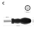 1/4 (6.35mm) Ratchet Screwdriver Bit Holder Handle Multifunctional Magnetic Bit BAWEI. 
