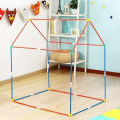 Play House Tent For Kids Princess Candy House Outdoor & Indoor Tent For Girls Kids Play House Castle Tent Toys With Carrying Box,Best Gift for 1-8 Years Old Children Boy Girls (Pink Candy Princess Kids Tent). 