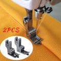 【HOT】 2PCS NR-31S NL-31S Right Left Stitch In Ditch Guide Presser Foot For Pack Waist Hidden Industrial Lockstitch Sewing Accessories. 