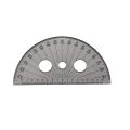 360 Degree Protractor All Round Ruler Template Circle School Drafting Supplies-Clear. 