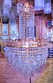 New 6 Light Crystal Fanos  chandelier 32 inch Length 24 inch width for Ceiling Light ceiling lamp with 6 bulb. 
