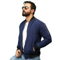 Fat Jackets | Navy Blue Bomber | Jacket for Men. 