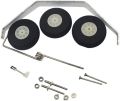 Aluminum Landing Gear Wheel Kit For RC Airplane Replacement. 