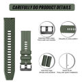 22mm Width Universal GT Sport Silicone Watch Band Strap For Mibro X1 Huawei Watch GT 2, GT 2 Pro, Galaxy Watch 3 45mm And All Other 22mm Supported Watches. 