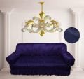 Extra Large Size/ Jumbo size/ King Size Sofa cover 5 Seater 6 seater 7 seater jersey Fabric Elastic fit - All Colours. 