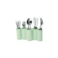 Plastic Kitchen Utensil Holder Dinnerware Rack Tableware Organizer Boxes Spoon Rest Fork Stand Knife Box. 