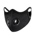 PM2.5 Face Mask With Double breathing valve Anti Pollution Haze certificate with Respirator. 