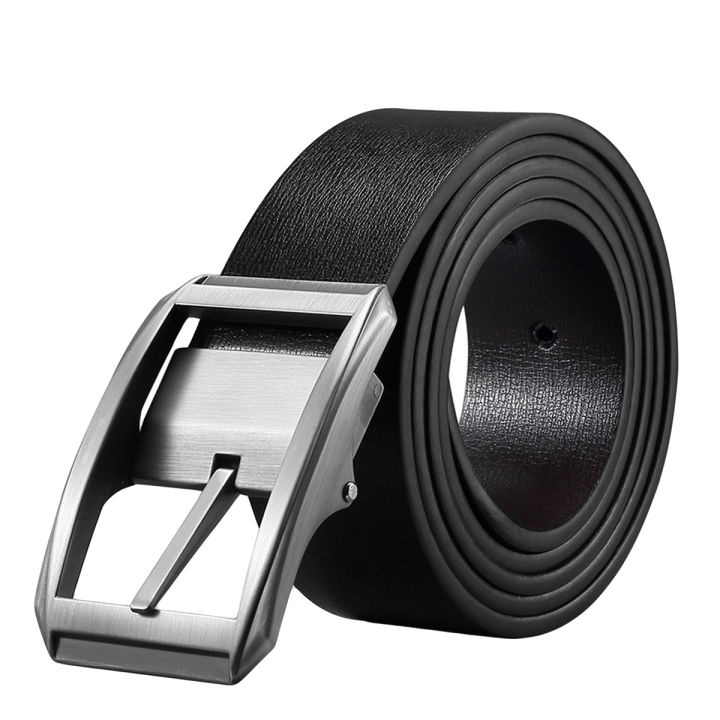 BOSTANTEN Genuine Leather Pin Buckle Belts For Men With Gift Box