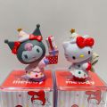 New Cartoon Sanrio Blind Box Cute Kuromi Doll Decoration Melody Handmade Model Children's Day Gift. 