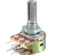 Volume 50K Ohm dual Potentiometer 6 Pins variable resistor with knob. 