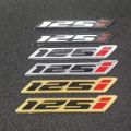 Honda Click 125i Emblem For Motorcycle Logo Black Gold Silver 3D Quality 2Pcs. 