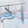 Multi Purpose 360 Rotation Plastic Storage Clothes Hanger / 360 Rotation Space Saving Hanger Organizer / Multipurpose Hanger Art # SS-MH075 (75 Pcs). 
