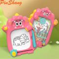 PinShang Children Magnetic Drawing Board Cute Dinosaur Double-sided Maze. 