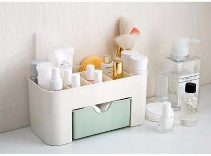 %E2%80%8BPlastic%20Makeup%20Storage%20Box%20%E2%80%93%20Multi-Compartment%20Cosmetic%20Organizer,%20Jewelry%20Box%20with%20Small%20Drawer,%20Office%20&%20Home%20Organizer,%20Clear%20Storage%20Container%E2%80%8B%20-%20Image%202