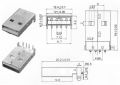 Printed circuit Board Mount USB Male Type A Connector (Pack of 20 pcs). 