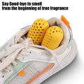 2Pcs/Set Deodorizer Shoe Closet Drawer Air Purifying Smell Remover Capsule Shape Moisture Absorber Dryer Ball. 