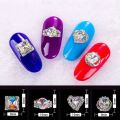 10pcs 3D Crystal AB Color Rhinestones Waterdrop Bowtie Different Shape Glitter Gemstones For Nail Art DIY Crafts Metal Gem Stone. 