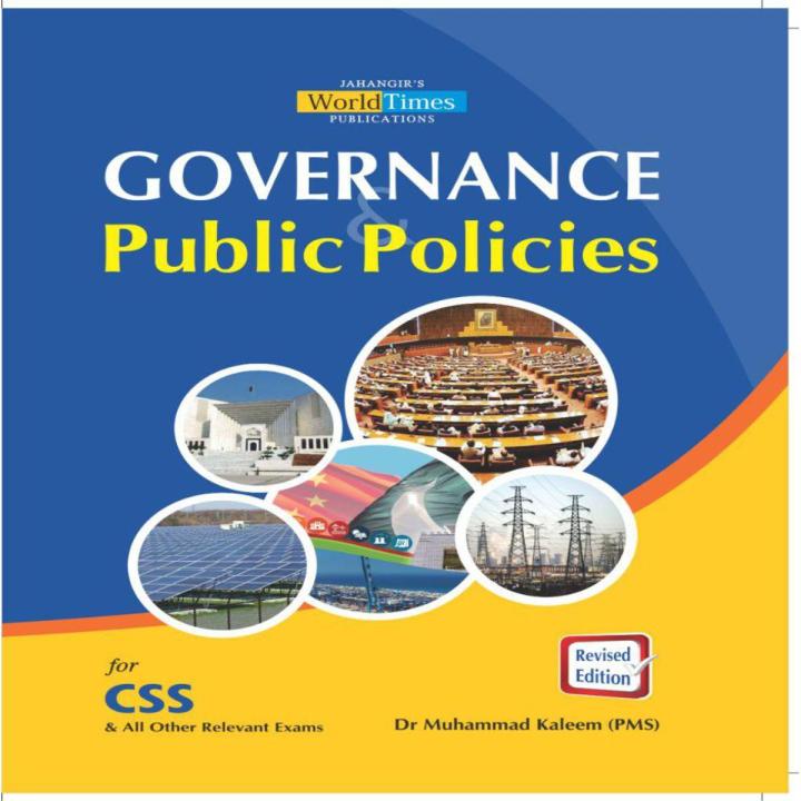 Governance Public Policies
