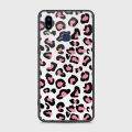 Samsung Galaxy A10s Cover - SkinLee HQ Infinity Glass Case (Soft) - Pink Leopard - SKINLEE-511-1-572-377. 