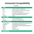 UGREEN USB C to Ethernet Adapter RJ45 to Thunderbolt 3 Type C Gigabit Network LAN Converter 10/100/1000Mbps for MacBook Pro Air, iPad Pro, Galaxy S20 S10 S9, XPS 13 15, Surface Book 2 Go, Chromebook. 