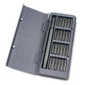 Precision Screw driver Set 24 in 1, Magnetic Driver Bits Set Repair Tool with Alluminum Box Multi-Purpose Screwdriver Set, Professional Repairing Tool Kits. 