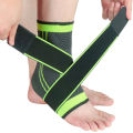 Adjustable Sports Ankle Support Compression Ankle Brace Protector Running Soccer Basketball Gym Ankle Stabilizer Bandage Strapt. 