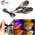 Motorcycle Led indicator pair for all bikes ( dual colours bright parking lights flexible quality ). 