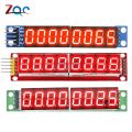 Red/Blue/Green Board MAX7219 8 Digit LED Tube Display Control Module for Arduino 3.3V 5V Microcontroller Serial Driver 7-segment. 