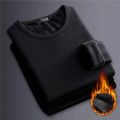 Jodimitty Keep Warm Thermal Underwear For Man Casual Solid Color Men's Winter Thermo Undershirt Thick Thermo Long Sleeve Top. 