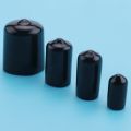 80 Pieces Rubber End Caps Flexible Bolt Covers Screw Caps Thread Protectors in 4 Sizes 1/4 to 3/4 Inch (Black). 