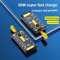 66W Super Fast Charge Power Bank 20000mAh. 
