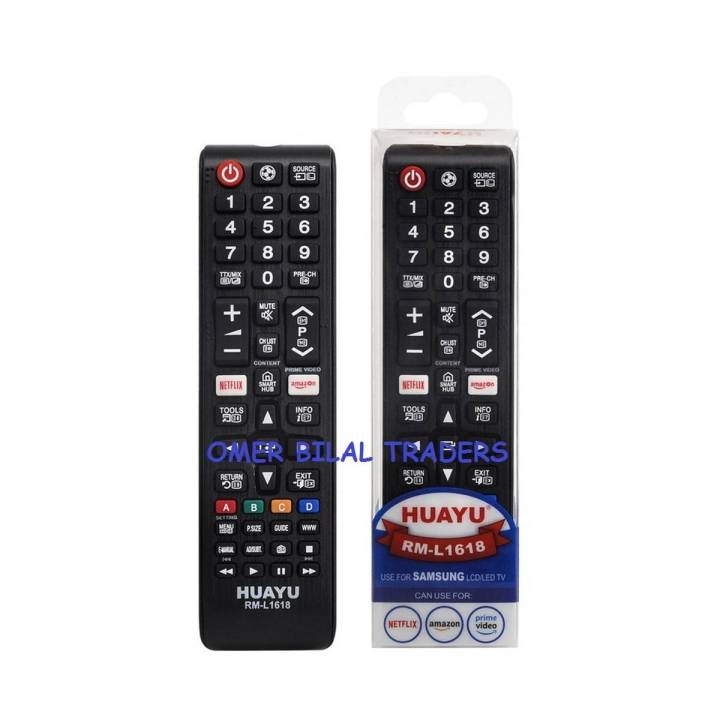 Samsung Smart LED TV remote control NetflEx & Amazon Button